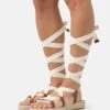 Pier One Leather - Sandales À Plateforme - 003 - Off-White -France Pier One Soldes Boutique 17cd5f0470984f9aac3e1dad538e1fe2