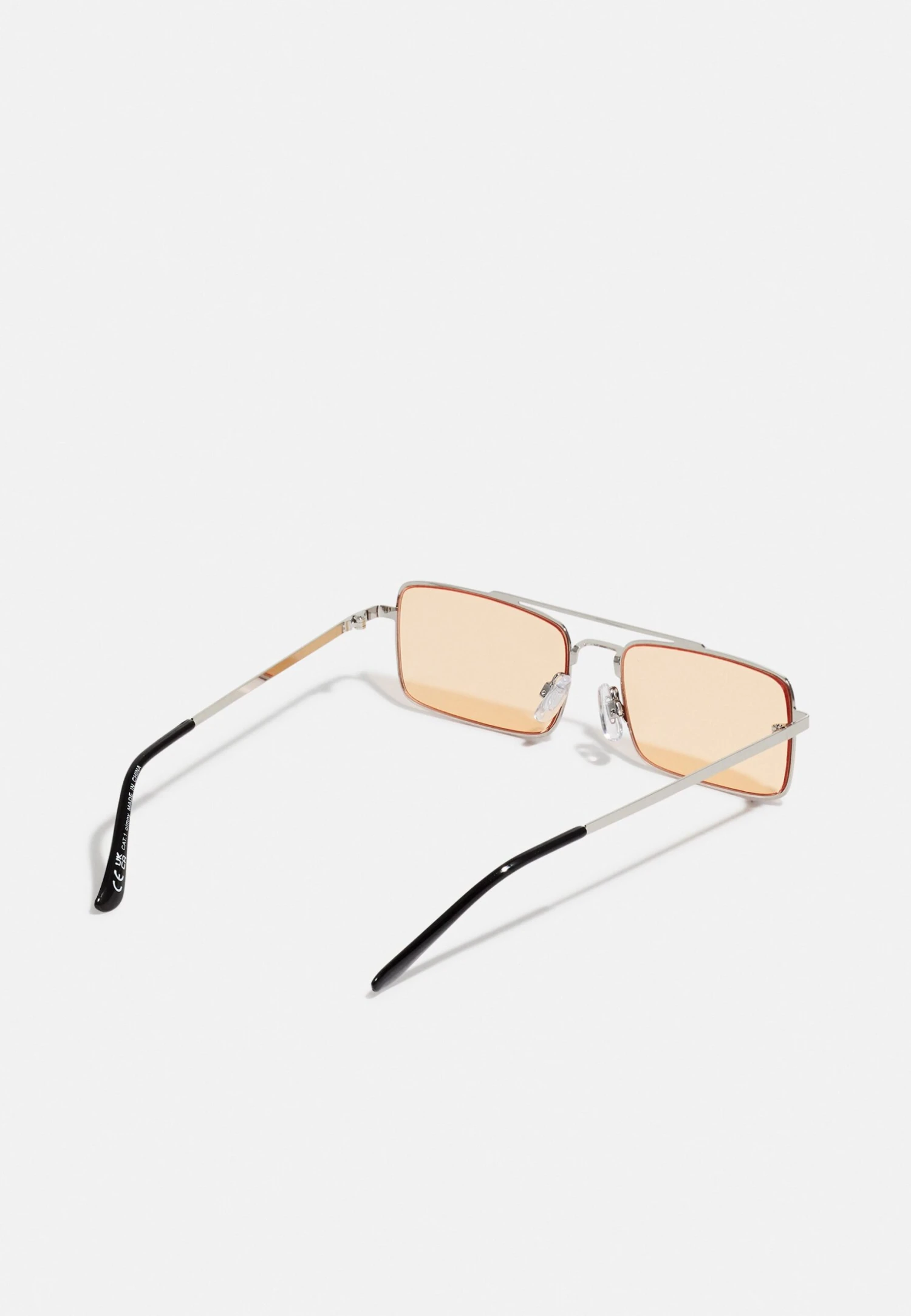 Pier One Unisex - Lunettes De Soleil - Silver-Coloured, Orange 4 Pier One Unisex - Lunettes De Soleil - Silver-Coloured, Orange – Image 2