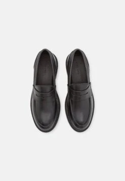 Pier One Leather - Mocassins - Black -France Pier One Soldes Boutique 1847fa460254402793a80b45cf150bf9