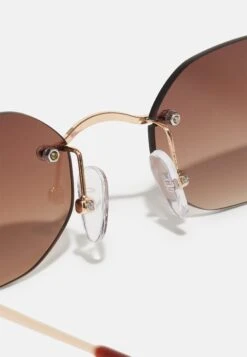 Pier One Unisex - Lunettes De Soleil - Gold-Coloured -France Pier One Soldes Boutique 192c1b28c52845d48d65e662f45a0034