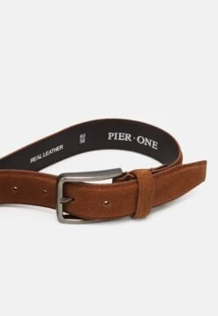 Pier One Leather Unisex - Ceinture - Cognac -France Pier One Soldes Boutique 2a7a4da287ac4e3aa1f4ad0c94503e0d