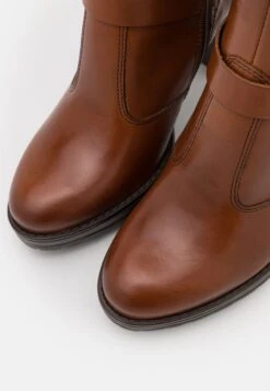 Pier One Leather - Bottes À Talons Hauts - Cognac -France Pier One Soldes Boutique 300d754868594382a5e52d95fb67f91b