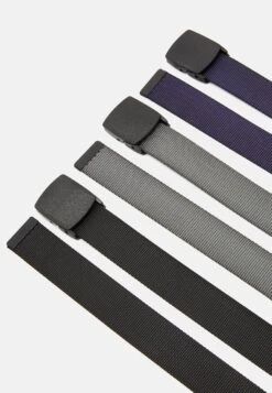 Pier One Unisex 3 Pack - Ceinture - Black/Dark Blue/Grey 8 Pier One Unisex 3 Pack - Ceinture - Black/Dark Blue/Grey -France Pier One Soldes Boutique 41728062087d4887b247f22e64c46d96