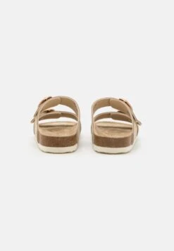 Pier One Leather - Mules - Beige -France Pier One Soldes Boutique 5360c7abaa9e4ffeb91d653059a98728