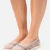 Pier One Leather - Ballerines - Beige -France Pier One Soldes Boutique 5e1e8f3ac2754ec49253b2b58b6e6119