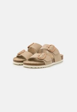 Pier One Leather - Mules - Beige -France Pier One Soldes Boutique 5e6f22e4ce4b4fad8910aecdf2f52ef9