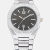 Pier One Montre - Silver- Coloured/Black -France Pier One Soldes Boutique 70323cd516554b929cf307d81bd8e12a