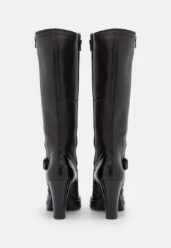 Pier One Leather - Bottes À Talons Hauts - Black -France Pier One Soldes Boutique 7cb62e0f111948a18dc810c791bc4015