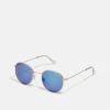 Pier One Unisex - Lunettes De Soleil - Gold-Coloured/Blue -France Pier One Soldes Boutique 86da2e15ef8c413eada469d3cb0f90a2