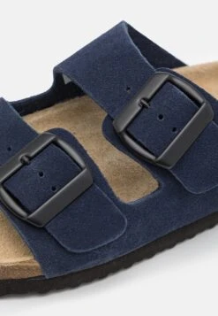 Pier One Leather Unisex - Chaussons - Dark Blue -France Pier One Soldes Boutique a5a88158e25a4eb4b3e59dc262861c25