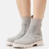 Pier One Leather - Bottines À Plateau - Grey -France Pier One Soldes Boutique b18ed913e28c4ea89127b5881f3c5995