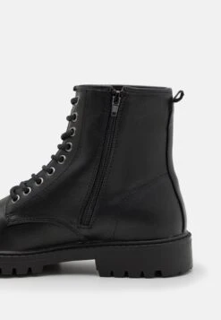 Pier One Unisex - Bottines À Lacets - Black -France Pier One Soldes Boutique b6e1d2290a1b40bf8ff56f0d87171c47