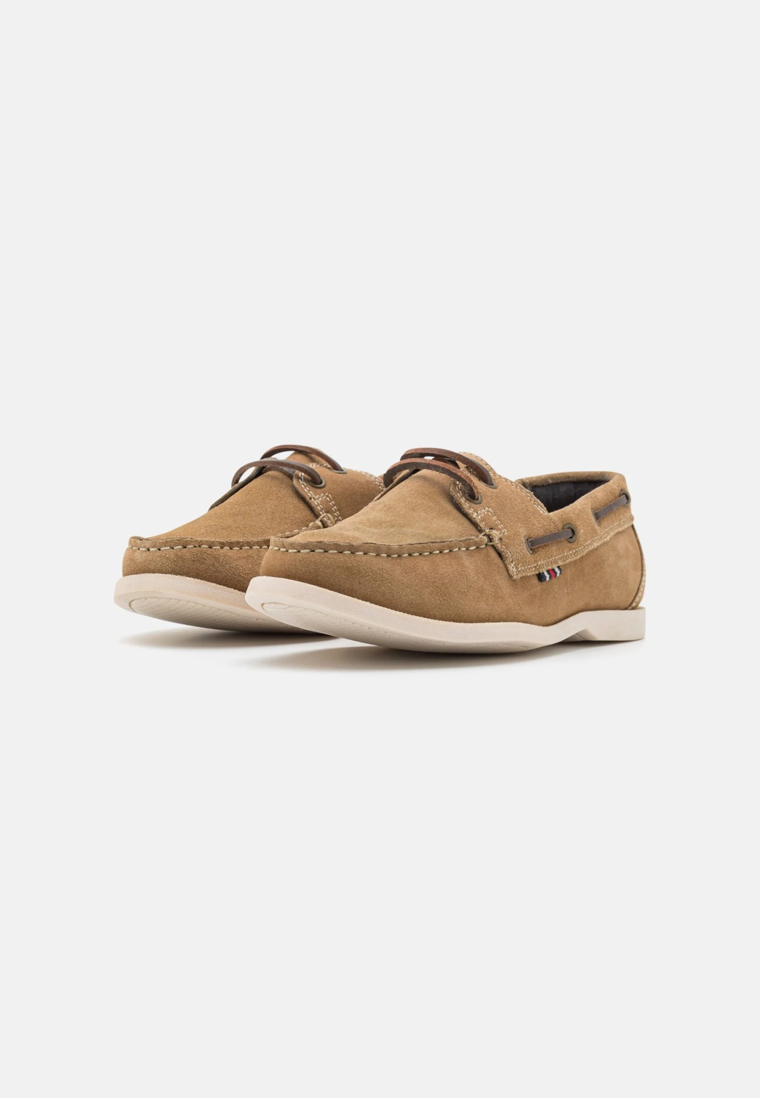 Pier One Leather Unisex - Chaussures Bateau - Beige 4 Pier One Leather Unisex - Chaussures Bateau - Beige – Image 2