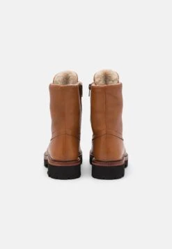 Pier One Leather Winter Boot - Bottines À Lacets - Cognac -France Pier One Soldes Boutique bf53894e40e64ca2b1af6a323aced008
