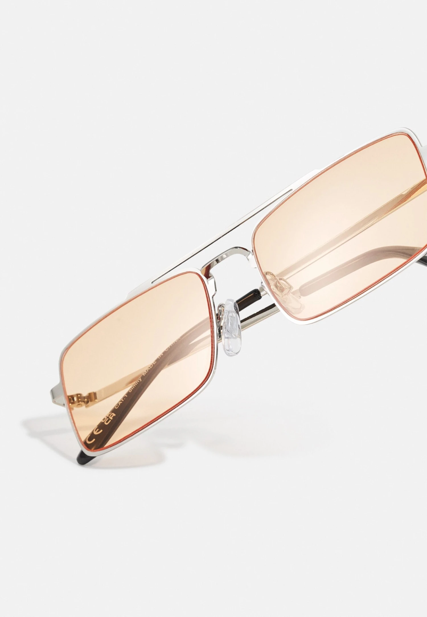 Pier One Unisex - Lunettes De Soleil - Silver-Coloured, Orange 6 Pier One Unisex - Lunettes De Soleil - Silver-Coloured, Orange – Image 4