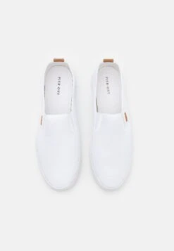 Pier One Unisex - Mocassins - White -France Pier One Soldes Boutique cab355a5a66847138fab0310c479705c