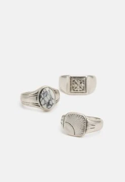 Pier One 3 Pack - Bague - Silver-Coloured -France Pier One Soldes Boutique dcde83db6e3345368c91f38ea1afbe88