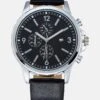 Pier One Montre - Black/Silver-Coloured