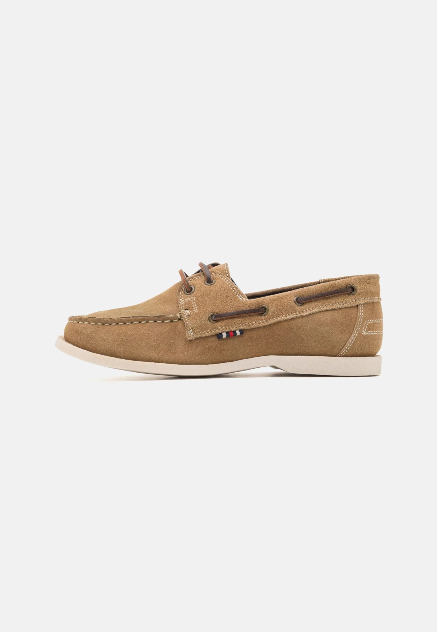 Pier One Leather Unisex - Chaussures Bateau - Beige 3 Pier One Leather Unisex - Chaussures Bateau - Beige