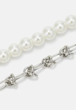 Pier One 2 Pack Unisex - Collier - Silver -France Pier One Soldes Boutique f0386c66f33643f9a20dceab9586d469