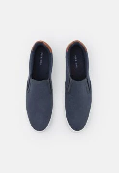 Pier One Unisex - Mocassins - Dark Blue -France Pier One Soldes Boutique f634ad70060a40f5ab684b58098bee6f