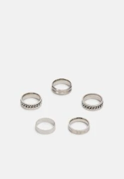 Pier One 5 Pack - Bague - Silver-Coloured