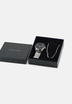Pier One Set - Montre - Silver-Coloured -France Pier One Soldes Boutique fb2fafb86ffb43b9a80b4dad720d3553